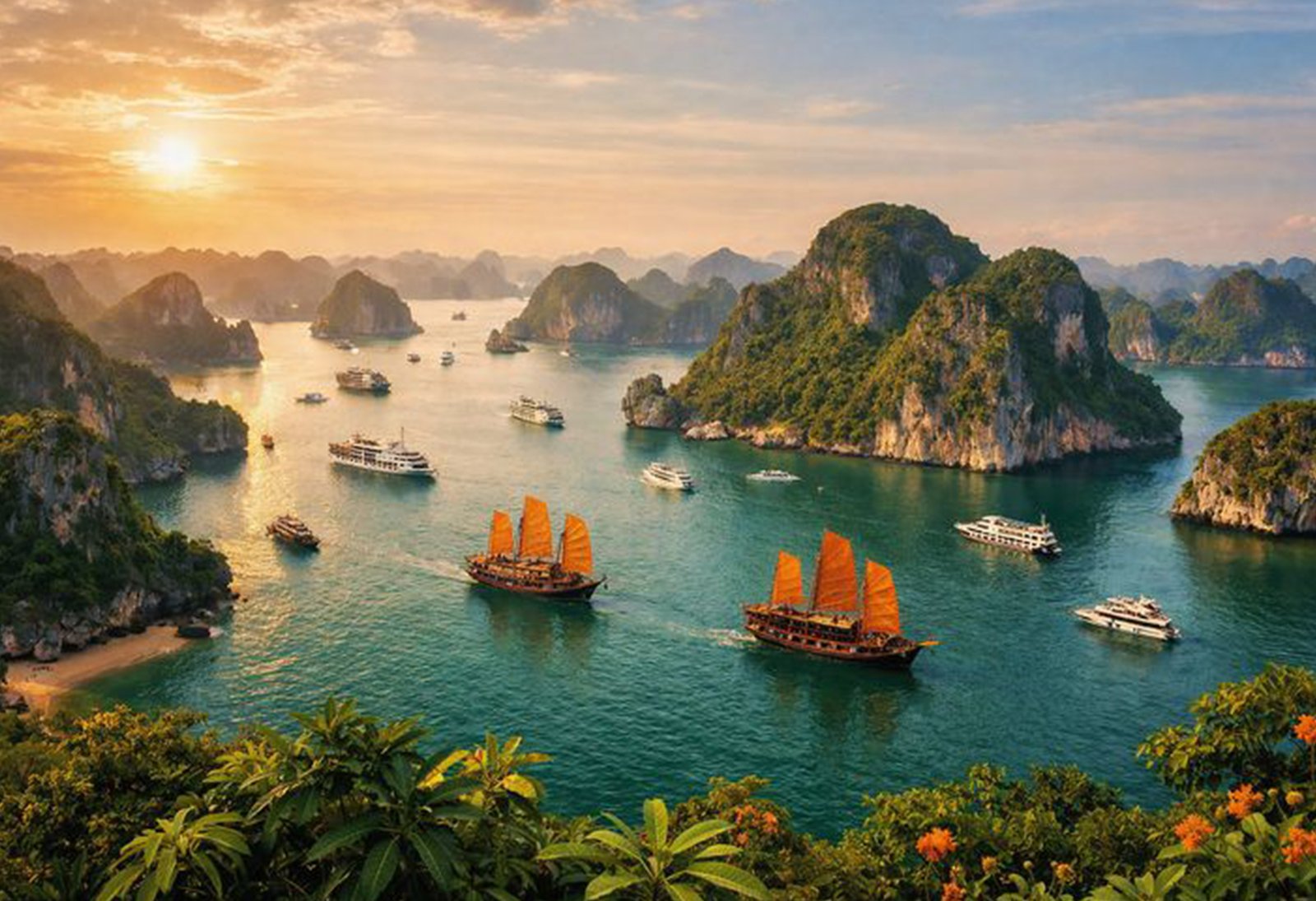 Arrival in Hanoi