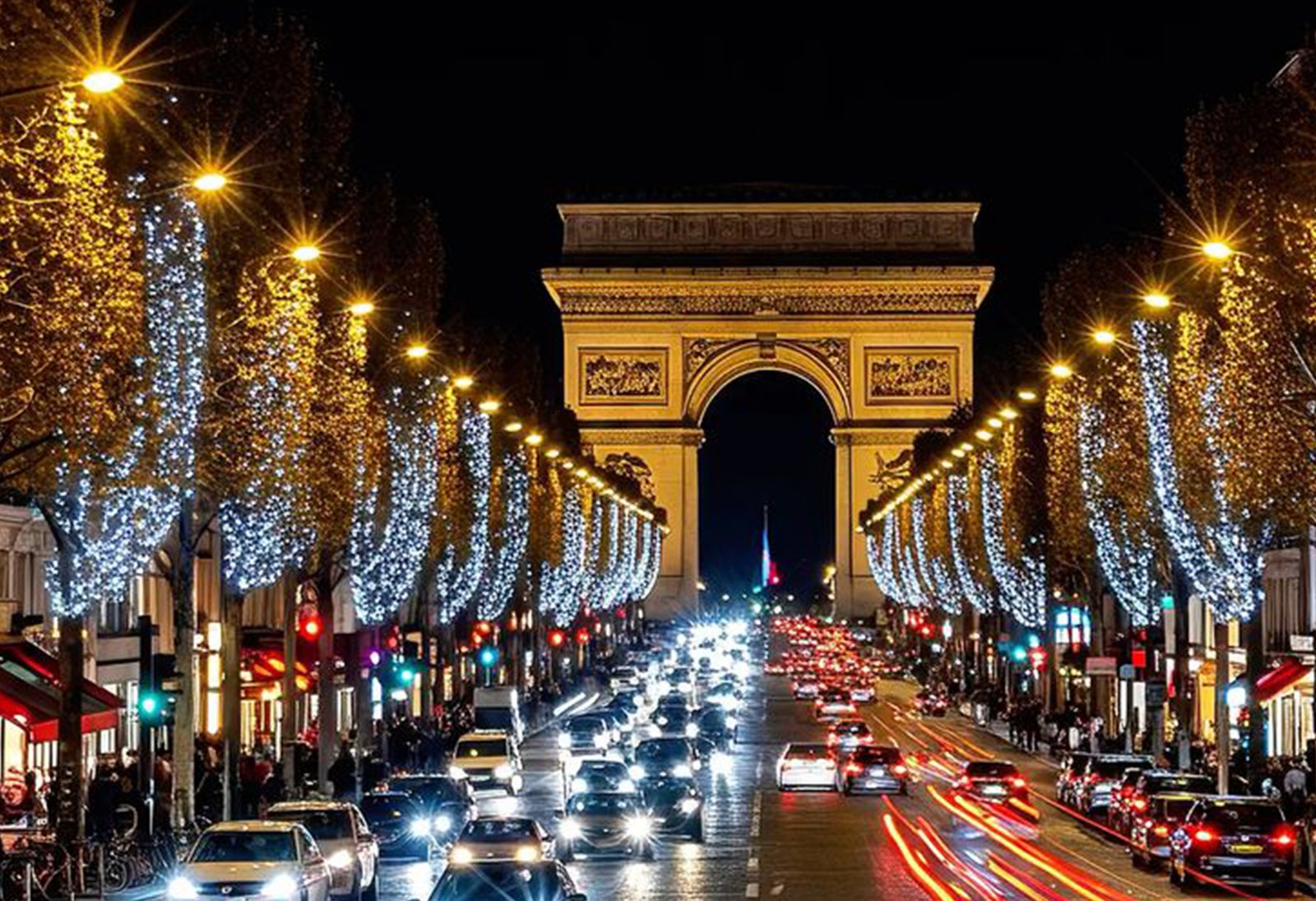 Arrival in Paris